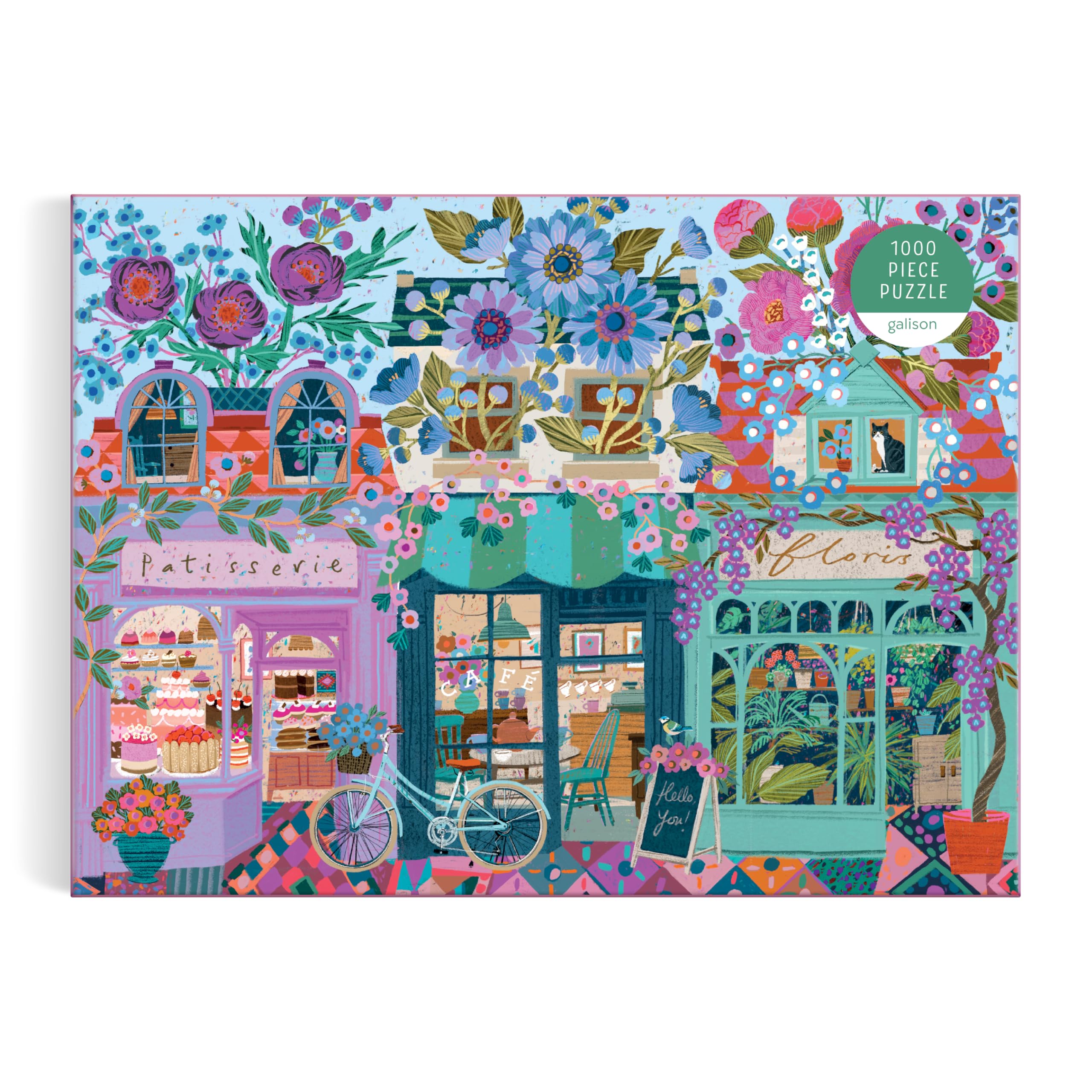 Amazon.com: Galison Open for Blossoms – 1000 Piece Jigsaw Puzzle